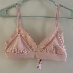 Victoria’s Secret Pink Lace Trim Bralette